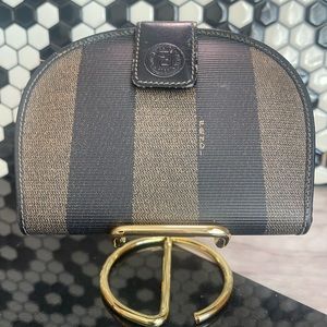 Fendi vintage Pequin wallet